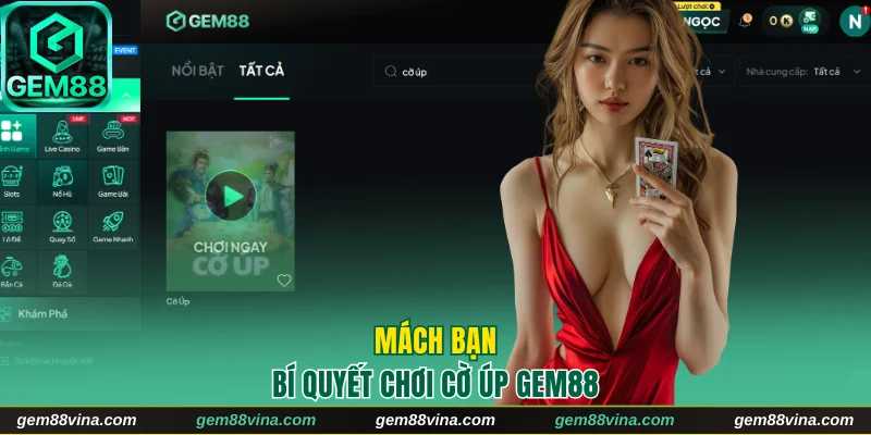 bí quyết chơi cờ úp gem88